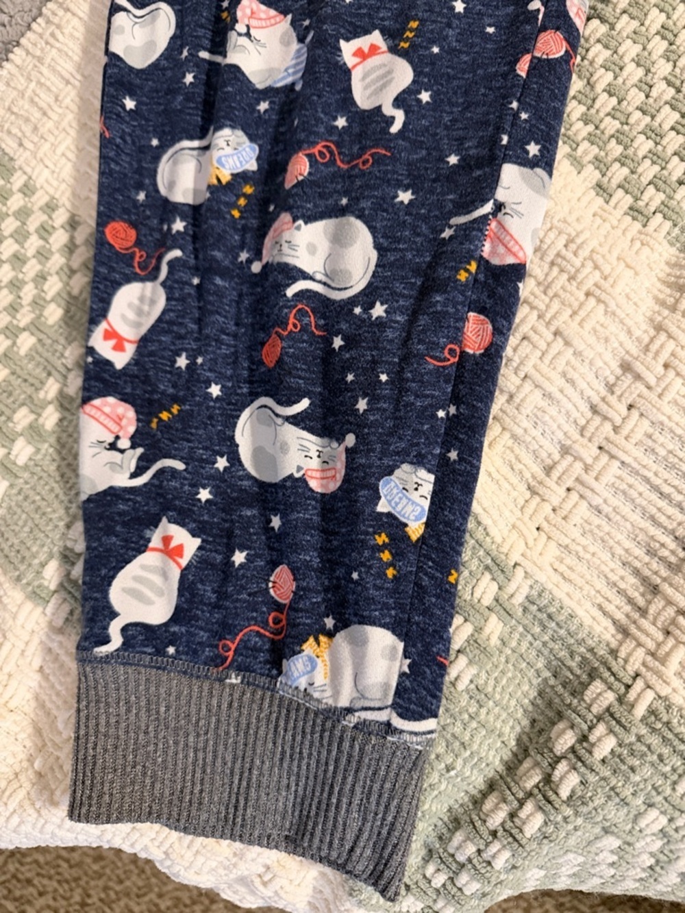 Women’s Cuddl Duds cat pajama set 🐱💙 - Picture 8 of 10